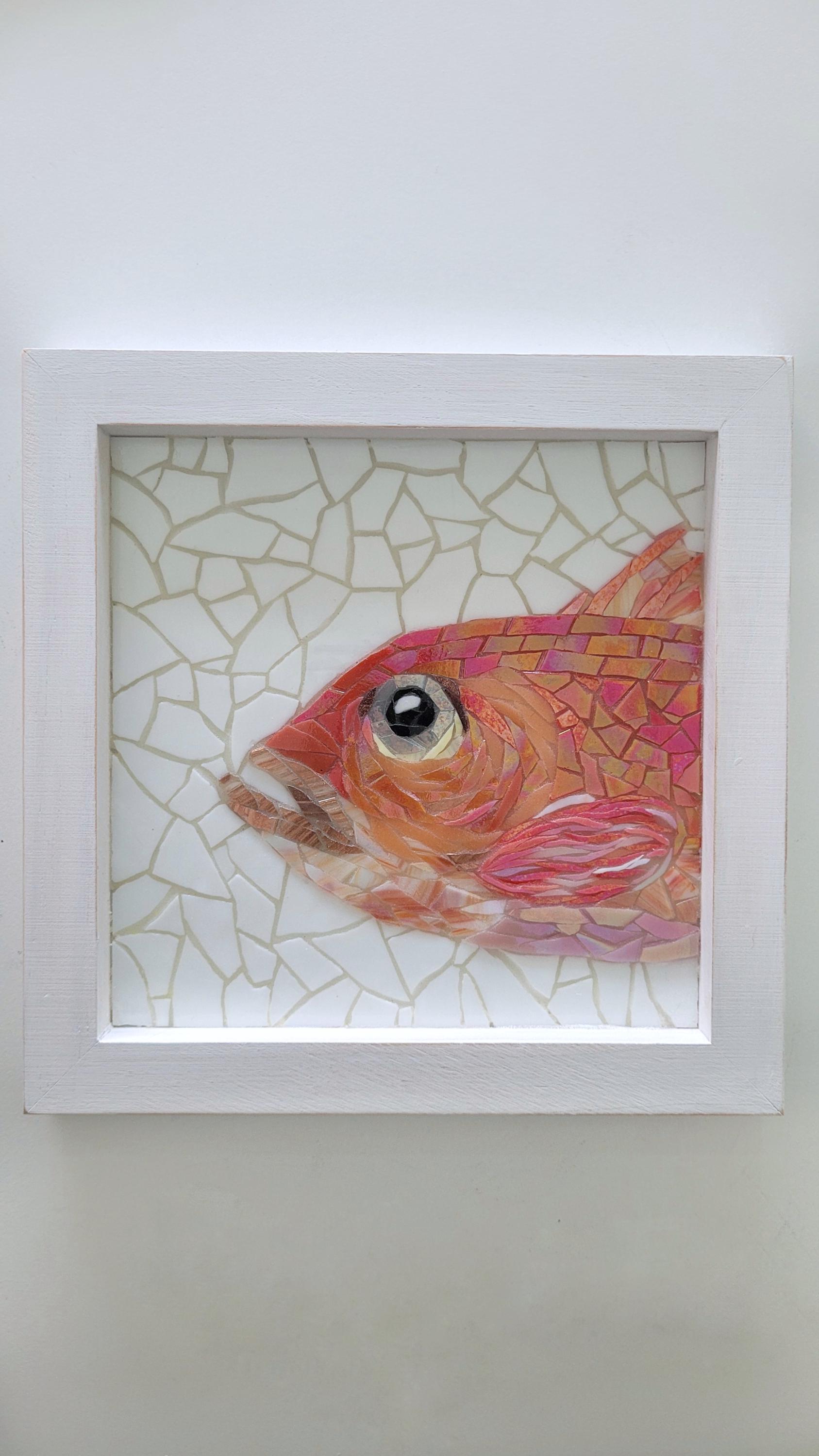 Red Fish Mosaic Art - Etsy