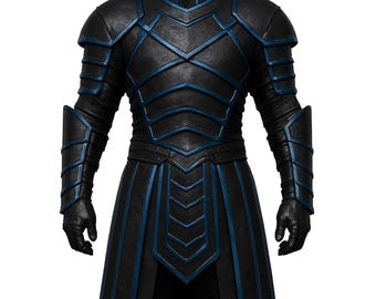 Personalized Leather Armor Set for Men: Medieval Knight Viking LARP ...