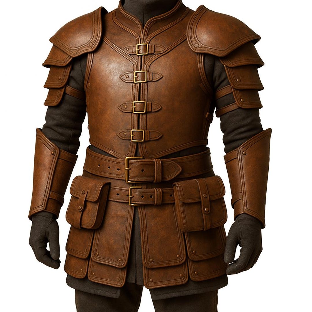 Personalized Medieval Leather Armor Set: Viking Knight LARP Cosplay - Etsy