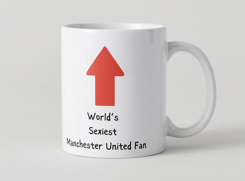 Manchester United Fan Mug: Humorous Football Gift image 6