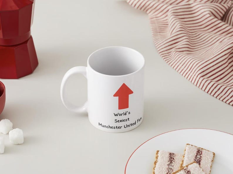 Manchester United Fan Mug: Humorous Football Gift image 3