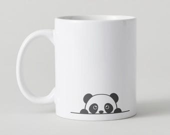 Panda Mug, Cute Gift for Panda Lovers and Animal Fans, Wild Life, Birthday Gift, Valentine's Gift
