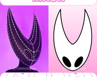 Modello PDF per cosplay con maschera