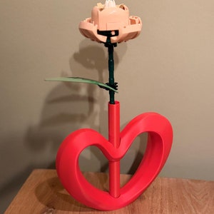 Valentinstags-Herzvase