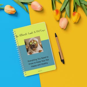 Pet Care PLR eBook – Edytowalny szablon Canva dla właścicieli zwierząt domowych, Właściciele zwierząt domowych – Produkt cyfrowy do sprzedaży, Możliwość zmiany marki, Prawa do odsprzedaży