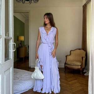 Boho Dress - Maxi Dress - Boho Style - Boho Maxi Dress – Lightweight Floral Summer Dress for Women – Casual Beachwear – Bohemian Style