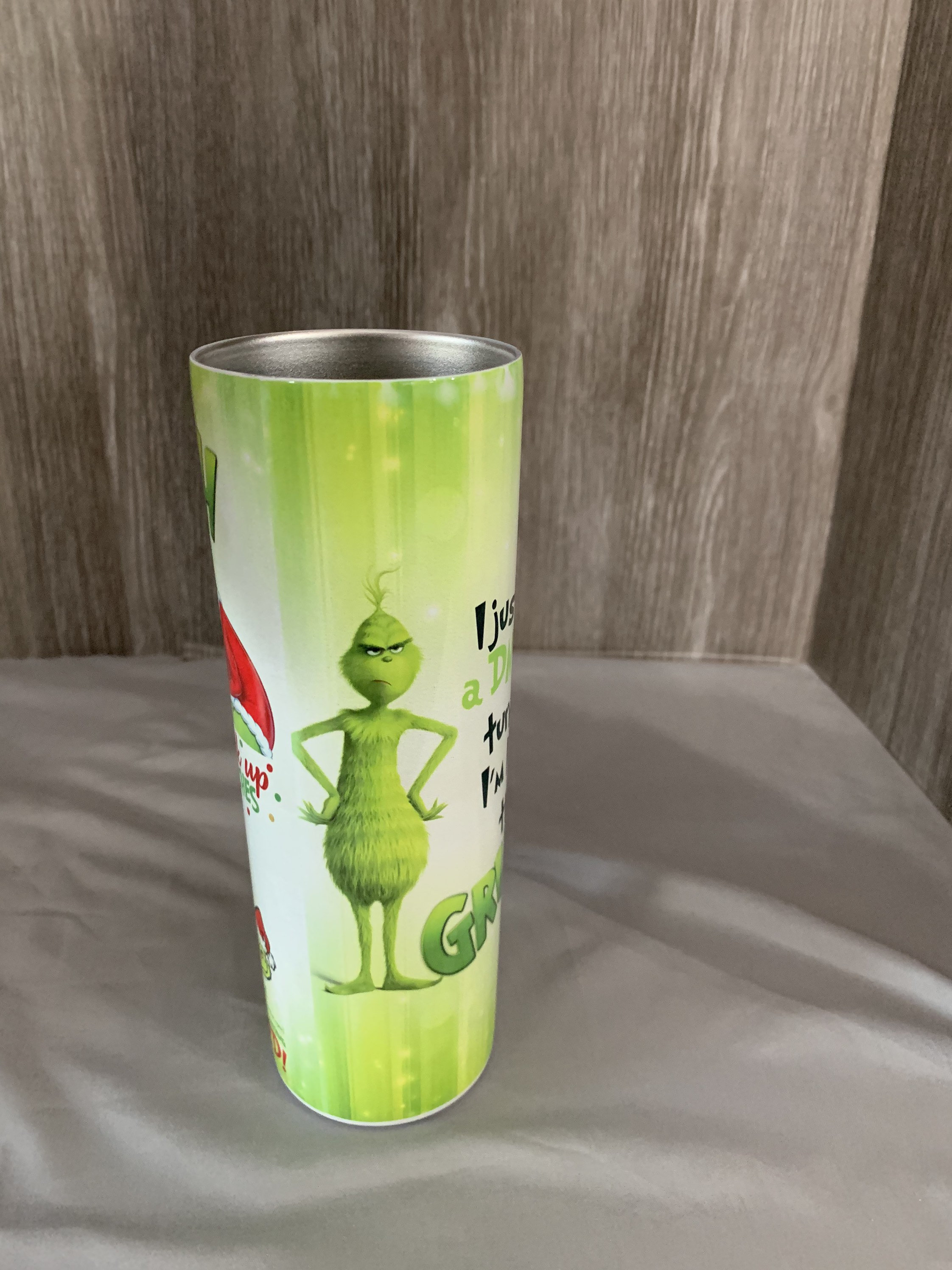 Grinch Christmas 20 Ounce Tumbler Etsy UK