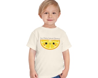 Lemon Toddler Tee, Easy Peasy Shirt, Cute Kids Summer Outfit