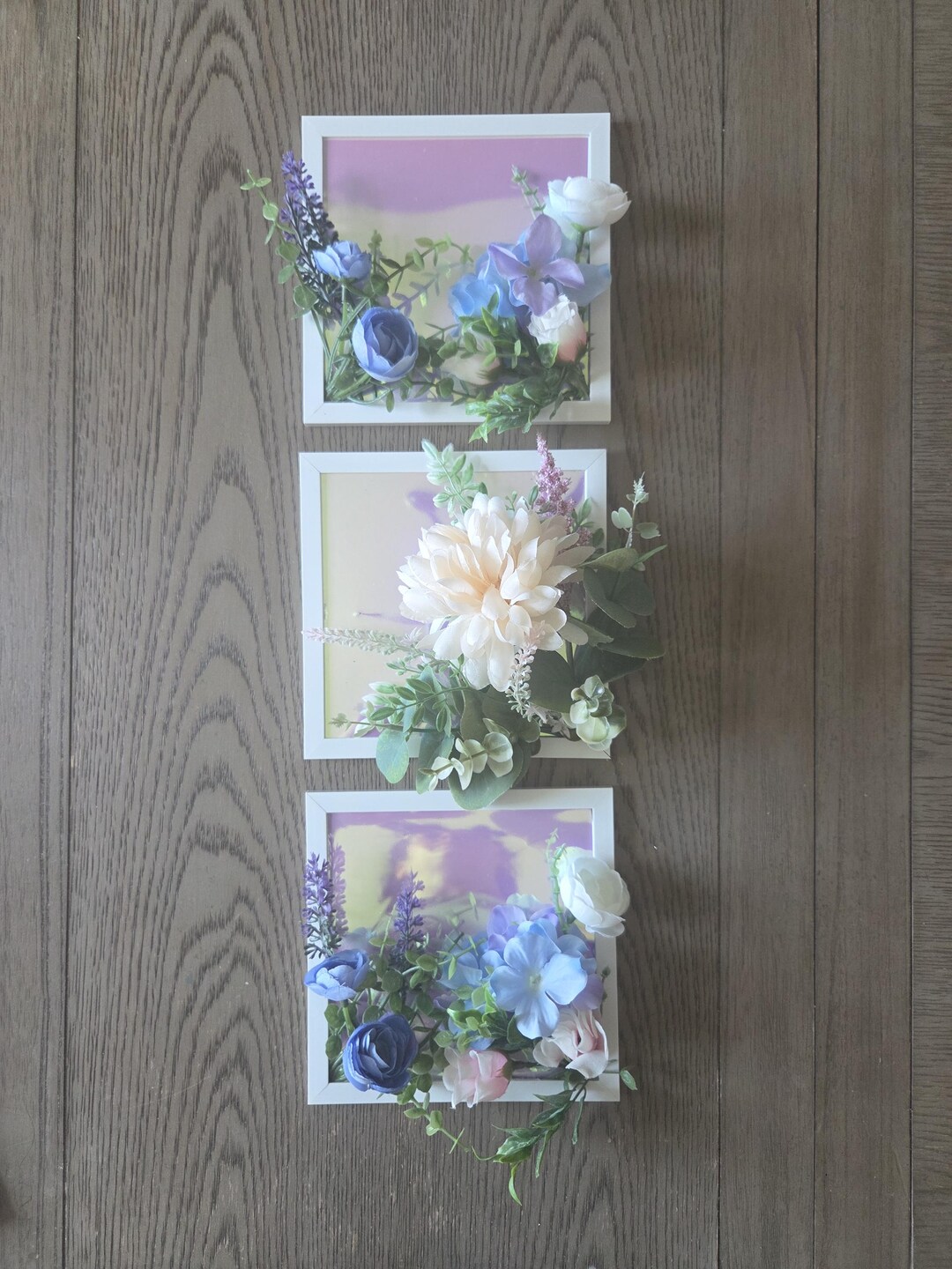 Frame Rom Decor Floral Frame Room Decor - Etsy