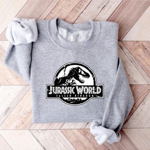 Jurassic Park Sweatshirt, Dino Sweatshirt, Jurassic World Rebirth Tee, T-Rex Sweatshirt, Jurassic Park Trip Tee, Dinosaur Fan Gift