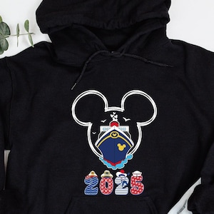 Felpa con cappuccio Disney Vacation, Felpa Disney Cruise 2025, Maglione per crociera in famiglia, Felpa con cappuccio per viaggio in crociera, Regalo Disney Cruise, Felpa con cappuccio Disney Cruise,