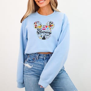 Best Birthday Ever Sweatshirt, Disney Birthday Sweatshirt, Retro Birthday Tee, Disneyland Trip Sweatshirt, Birthday Celebration Tee