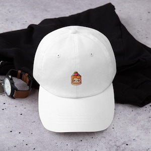 Pancake Hat Cute Gift Cute Snack Hat Cute Food Lover Hat Funny Food Hat Gift for Him & Her Kawaii Food Hat Cute Breakfast Lover Cap