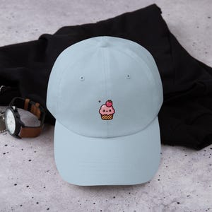 Cupcake Hat Cute Gift Kawaii Dessert Lover Cap Funny Baking Hat Adorable Sweet Treat Gift for Him & Her Sugary Snack Hat Birthday Gift Sweet
