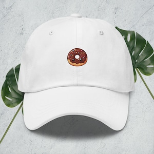 Donut Dad Hat Perfect Gift for Food Lover Anniversary Gift Mother&#39;s Day Gift Father&#39;s Day Gift Birthday Gift Cute Cap Donut