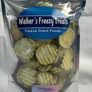 Freeze Dried Dill Pickle Slices