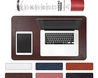 Custom Desk Mat with Cork Base, Waterproof Office Pad for Home Workspace