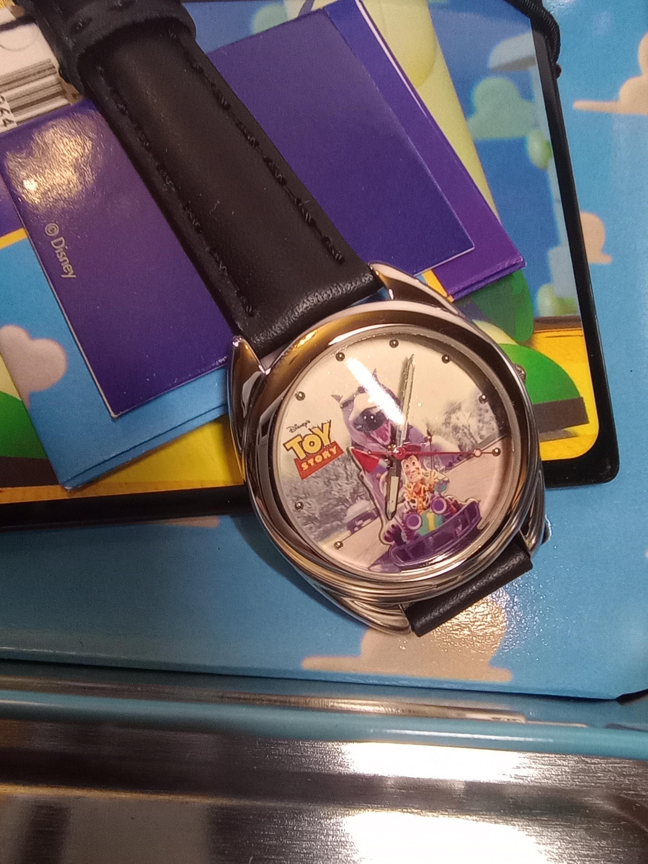 Vintage 1995 Disney Pixar Toy Story Buzz and Woody Fossil Watch
