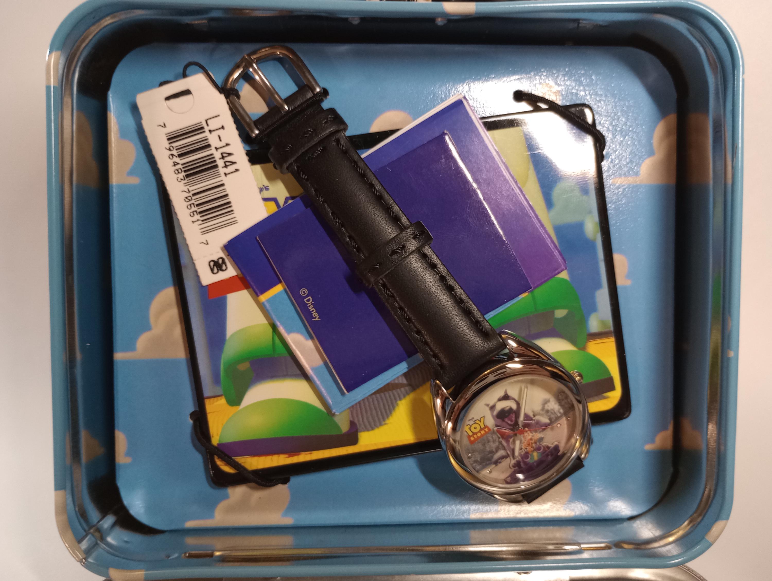 Vintage 1995 Disney Pixar Toy Story Buzz and Woody Fossil Watch