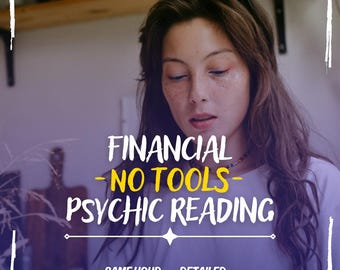 Financieel paranormaal lezen zonder hulpmiddelen, financiële toekomstvoorspellingen op hetzelfde uur Aangepast intuïtief paranormaal paragnost, snel paranormaal lezen zonder hulpmiddelen