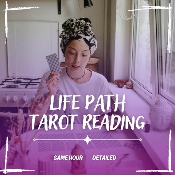 Life Path Tarot Reading, Tarot Card Reading, Same Hour Tarot Reading, Detailed Tarot Reading, Psychic Tarot Reading, Fast Life Path Tarot