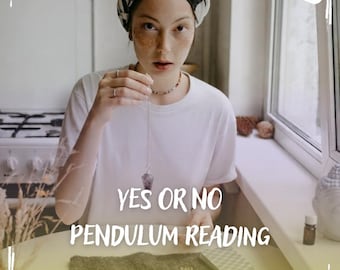 Yes or No Pendulum Reading, Same Hour Yes No Question Pendulum Reading, Fast Yes No Reading, Yes or No Pendulum Answer (PDF File)