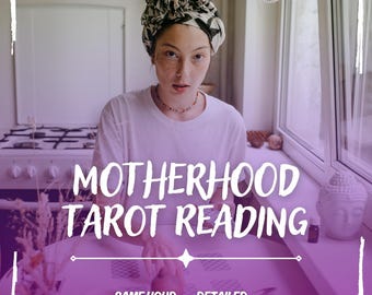 Motherhood Tarot Reading, Tarot Card Reading, Same Hour Tarot Reading, Detailed Tarot Reading, Pregnancy Reading, Psychic Tarot Reading