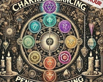 Chakra Balancing Pendulum Reading, Same Hour Pendulum Reading, Fast Chakra Balancing Reading, Personalized Pendulum Reading, Chakra Reading