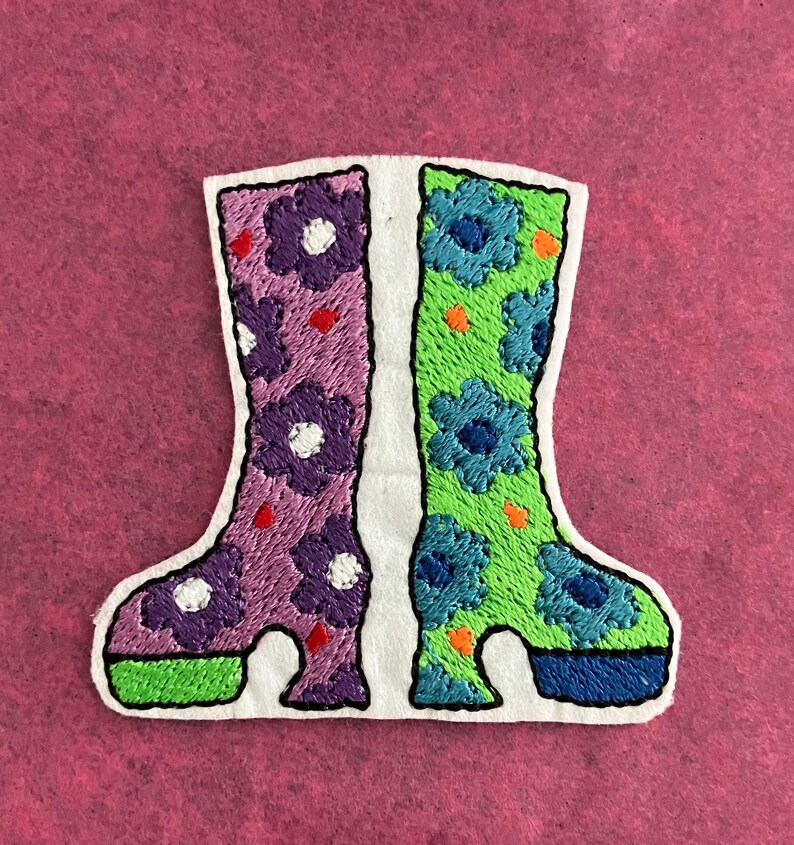 Patches, Abba, 70s Disco Boot Patches, 70s Platform Boots, Iron-on ...