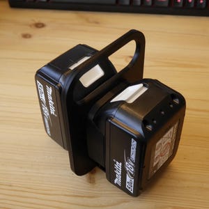 Batterijdrager voor Makita-gereedschappen - Duurzame, compacte, lichtgewicht houder voor eenvoudige opslag en transport - Meerkleurig