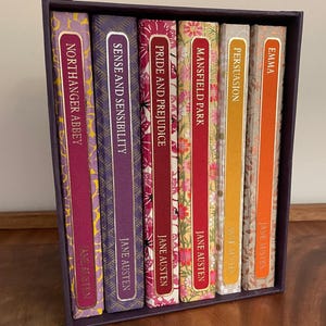 Jane Austen rebound book set