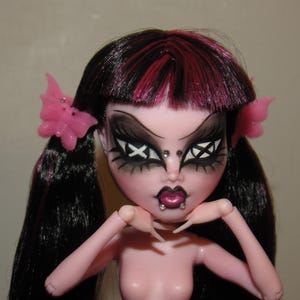 Monster High gotische Draculaura OOAK aangepaste pop
