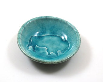 Small Keepsake Raku Pottery Hearts