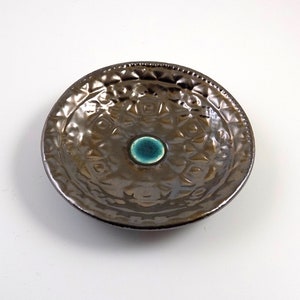 Gold Offering Bowl Pottery