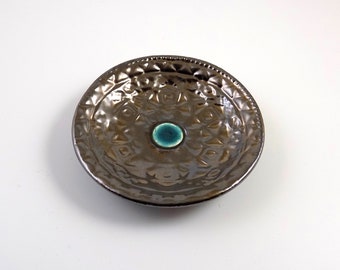 Gold Offering Bowl Pottery