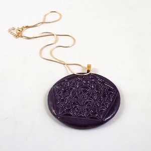 Pentagram  Ceramic Pendant