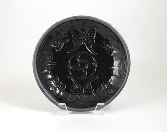 Nocturne Moth Moon Bowl Handmade  Ceramic