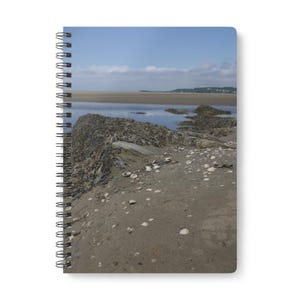 Notebook, A5, Shells and Sea Design, Journal, Diary, Writing Pad ...