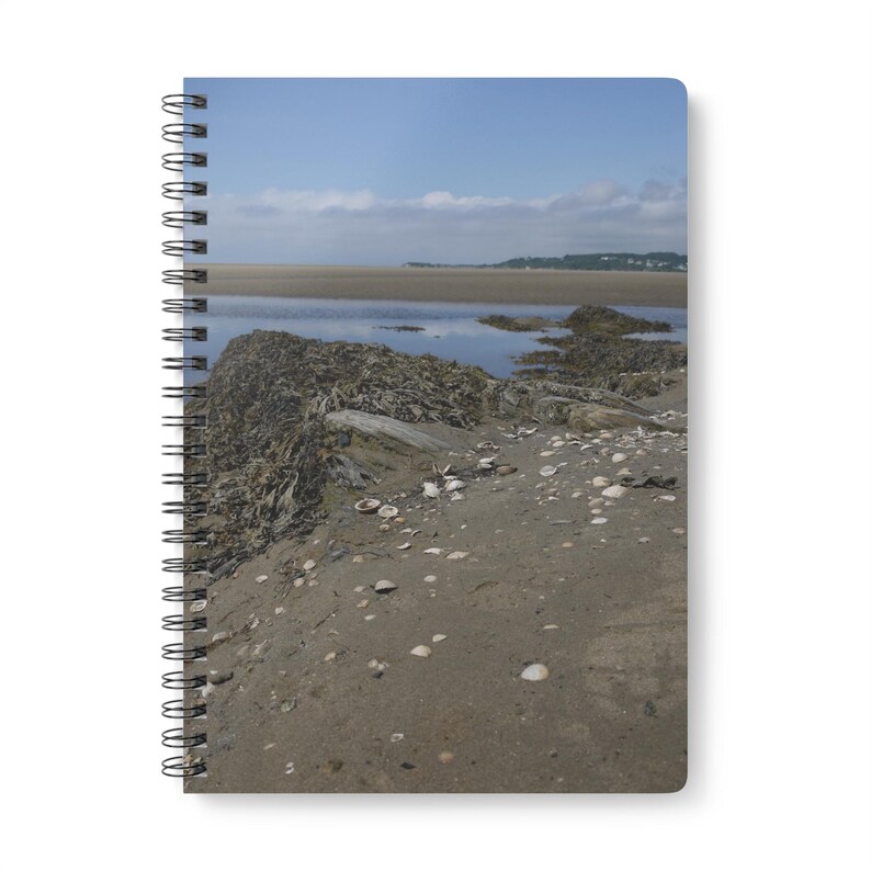 Notebook Am Strand Notebook, A5, Shells and Sea Design, Journal, Diary, Writing Pad ...