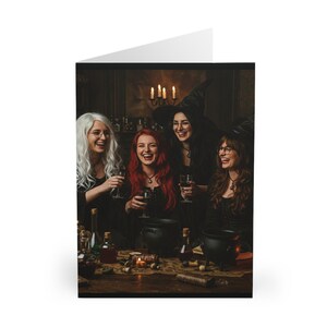 Grußkarten, Hexenfrauen, Internationaler Frauentag, Okkulte Grußkarten, Witchy Geschenke für Sie,