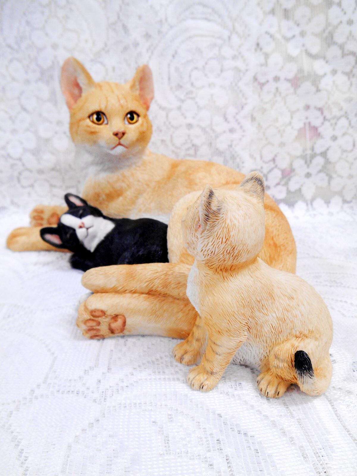 Lenox Cat Figurine - Etsy