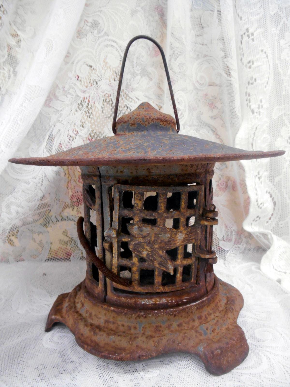 Cast Iron Pagoda - Etsy Cast Iron Pagoda - Etsy