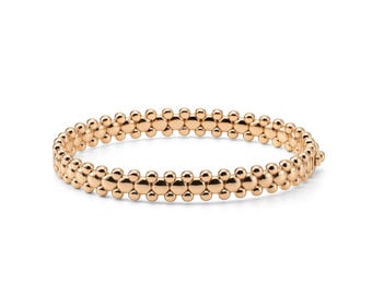 CERBERUS Bangle 18K Rose Gold Vermeil by AMARYZ Brand