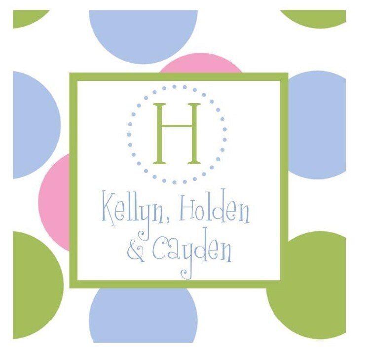 This is a photo of Playful Polka Dot Mailing Labels It's just a photo of Playful Polka Dot Mailing Labels
