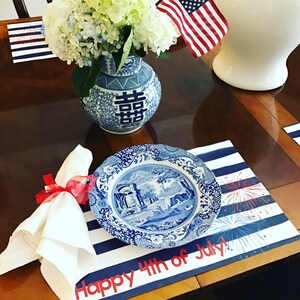 4th of July Paper Placemats - Set of 12