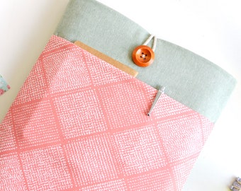 Funda para portátil, funda protectora a medida para portátiles de 11, 13 y 15,6 pulgadas, MacBook, Chromebook y Surface Pro - Coral Damask