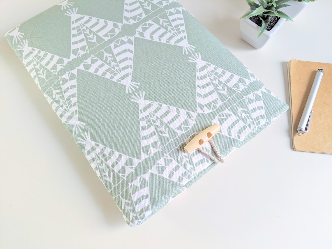 Macbook Sleeve Laptop Case Simple Sage Green Padded Macbook Etsy