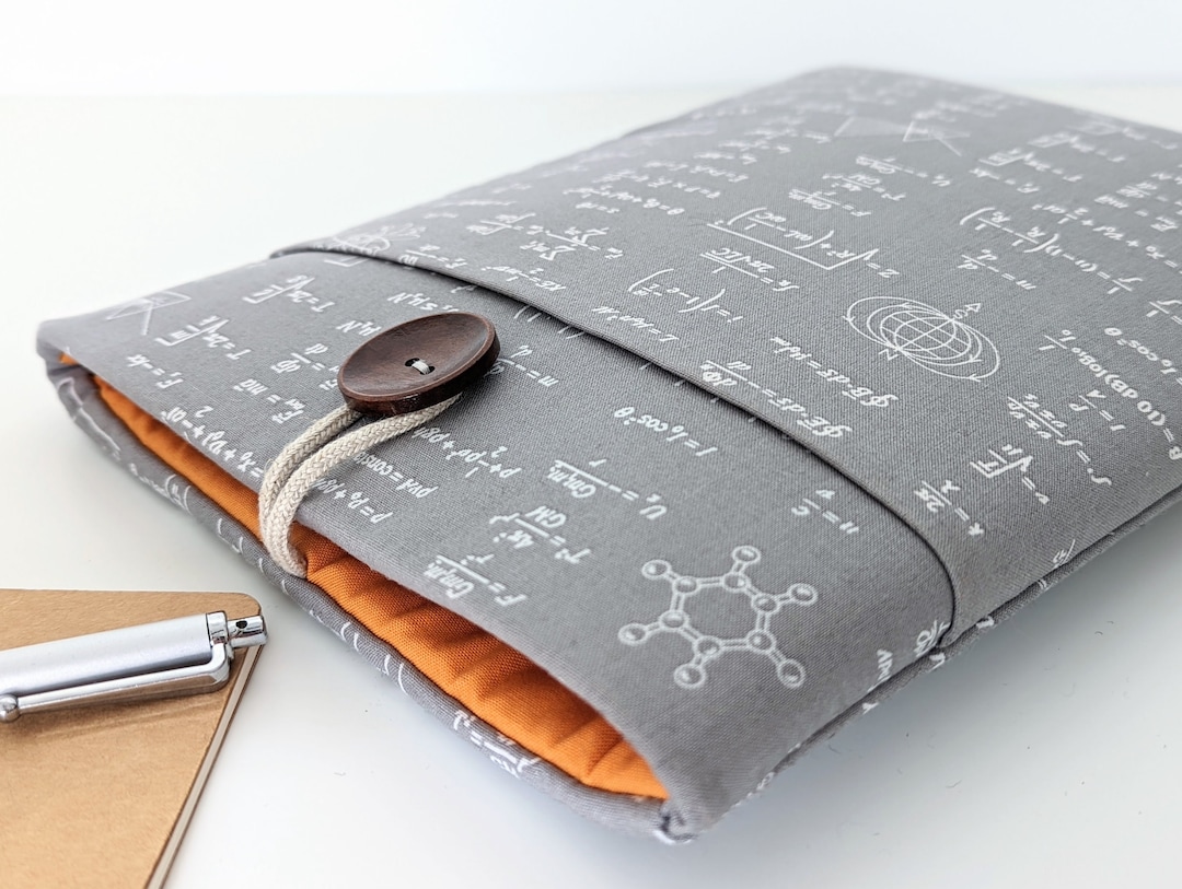 Math Sleeve Stem Laptop Sleeve, Custom Size, Surface Pro, Go Laptop, Chromebook ...
