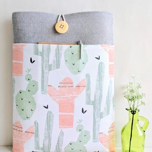 Desert Inspired Tablet Pouch: Minimalist Style, Handcrafted in the USA