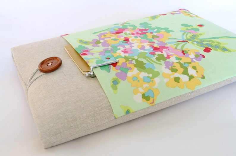 Floral Laptop Cover Custom Made Gift for Her Surface Pro Etsy